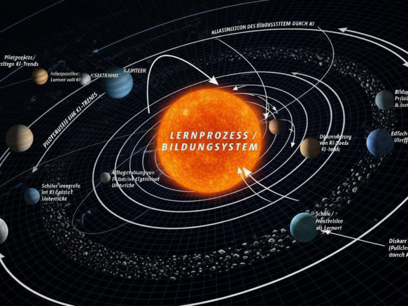 Navigieren im KI-Universum. Bildungsaufgaben als Kompass